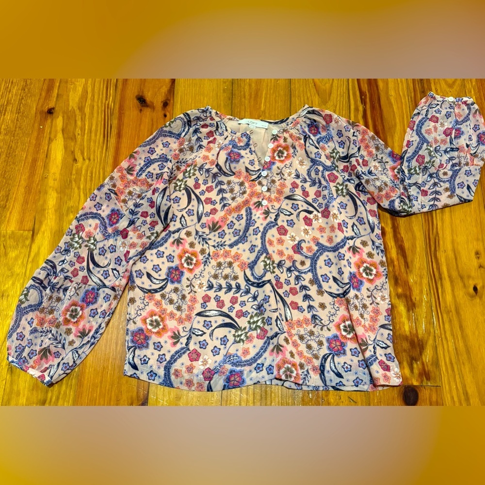 Loft Floral Blouse